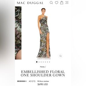 Mac Duggal dress
